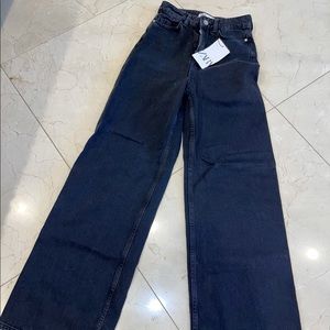 ZARA wide leg jeans